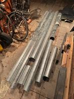 Spirobuizen 125mm + Hulpstukken & Beugels, Doe-het-zelf en Verbouw, Buizen en Afvoer, Ophalen, 2 tot 4 meter, Aluminium, Zo goed als nieuw