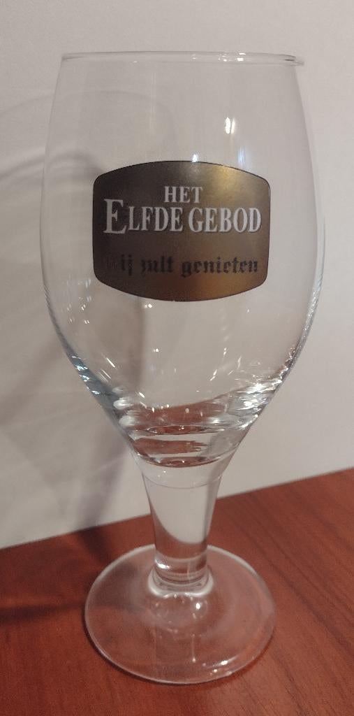 Hertog Jan Het Elfde Gebod glas Arcener Bierbrouwerij. (C), Verzamelen, Biermerken, Gebruikt, Glas of Glazen, Hertog Jan, Ophalen of Verzenden