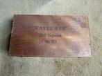 Vintage KAVEEWEE Sigarenkistje - 46x25x16.5cm, Antiek en Kunst, Ophalen of Verzenden