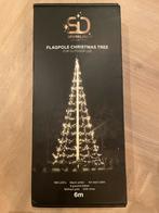 Vlaggenmast Kerstboom Verlichting - Nieuw!, Tuin en Terras, Kunststof, Minder dan 50 watt, Overige typen, Nieuw