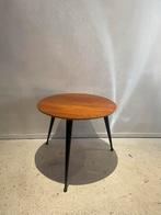 Retro Bijzettafeltje Jaren 50 - Vintage Stijl, Ophalen of Verzenden, Gebruikt, Hout