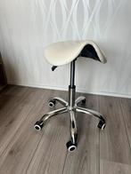 Witte zadelkruk, Ophalen, Kunststof, ., In hoogte verstelbaar