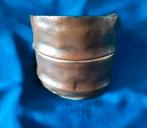 Vintage Bronzen Premier Etage Paris Armband, Verzenden, Brons, Armband, Verguld