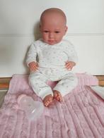 Reborn pop met Jollein deken potje luier fles, Ophalen of Verzenden, Zo goed als nieuw, Babypop
