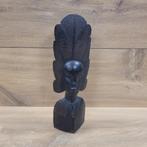 Afrikaans houtsnijwerk van ebbenhout, Antiek en Kunst, Kunst | Beelden en Houtsnijwerken, Ophalen of Verzenden