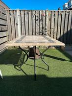 Zware tuintafel, Tuin en Terras, Tuintafels, Ophalen, Zo goed als nieuw