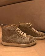 Louboutin glitter spike sneaker 37.5, Ophalen of Verzenden, Zo goed als nieuw