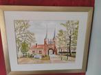 Oostpoort Delft door Wim Meijer, Antiek en Kunst, Ophalen