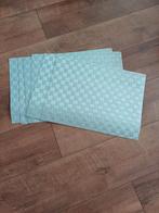 6 grote nieuwe mint groene placemat 46/33 cm, Ophalen of Verzenden, Nieuw