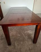 Mahonie eettafel, Huis en Inrichting, Tafels | Eettafels, Ophalen, Rechthoekig, 200 cm of meer, 50 tot 100 cm