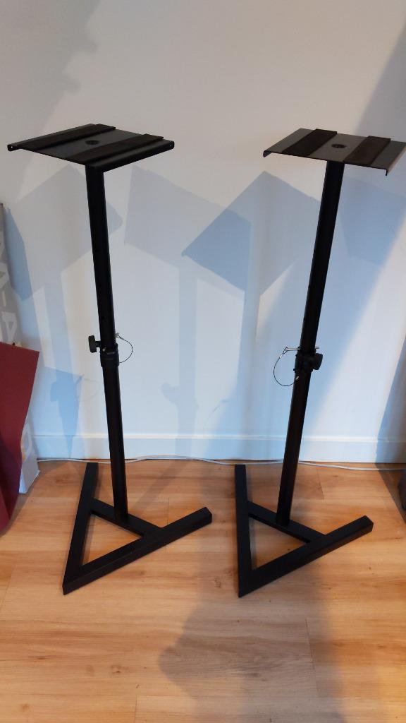 Vonyx SMS20 Speakerstandaard, Muziek en Instrumenten, Standaards, Zo goed als nieuw, Muziekstandaard, Speaker, Ophalen