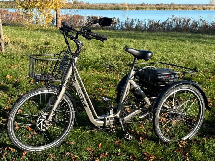 Voque tri velo elektrische driewieler izgs, Fietsen en Brommers, Fietsen | Driewielfietsen, Zo goed als nieuw, Ophalen