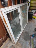 2 kunstof kozijnen 160 x 120, Kunststof, Raamkozijn, 75 tot 150 cm, Ophalen