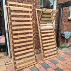 Lattenbodems - 80x200. 2x, Ophalen, Gebruikt, Eenpersoons, 80 cm