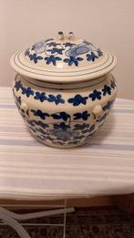 Blauwe pot 22h x 22b, Ophalen of Verzenden