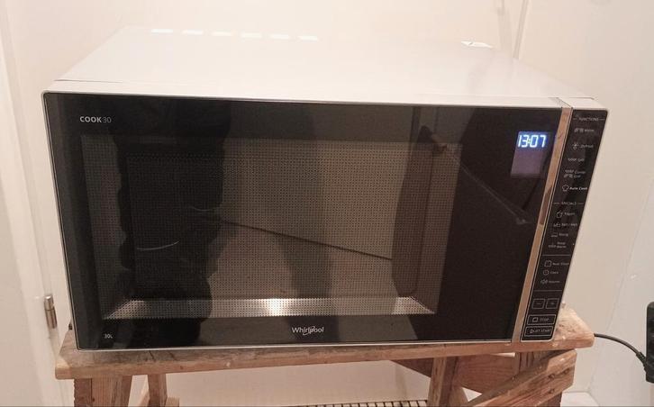 Whirlpool Mod. MWP 303 SB vrijstaande magnetron met grill, Witgoed en Apparatuur, Magnetrons, Zo goed als nieuw, Vrijstaand, Magnetron