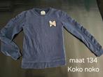 Koko Noko Trui Maat 134, Kinderen en Baby's, Kinderkleding | Maat 134, Meisje, Trui of Vest, Ophalen of Verzenden, Zo goed als nieuw