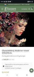 Glazen Schilderij - Splinternieuw, Minder dan 50 cm, Nieuw, Ophalen of Verzenden, Schilderij