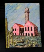 Acryl schilderij Curaçao - Lighthouse (big). Korsou, Ophalen, Minder dan 50 cm, Nieuw, Schilderij
