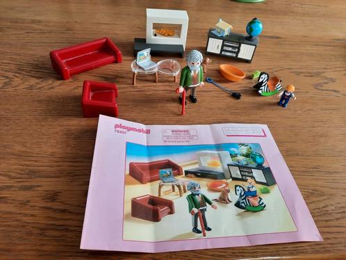 Als nieuw 70207 Playmobil Dollhouse huiskamer woonkamer, Kinderen en Baby's, Speelgoed | Playmobil, Zo goed als nieuw, Complete set