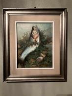 Schilderij : Natura Mercia met certificaat ., Antiek en Kunst, Ophalen of Verzenden