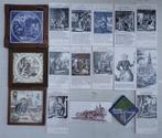 Antieke wandtegels van o.a. Goedewagen en Delft Blauw., Antiek en Kunst, Ophalen of Verzenden