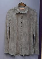 Studio Anneloes travelstof blouse blauwe print maat M 49989, Maat 38/40 (M), Studio Anneloes, Blauw, .