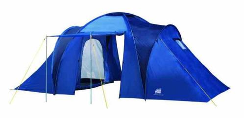 Nieuwe Tunneltent Como 4 of 6 peroons., Caravans en Kamperen, Tenten, Nieuw, Ophalen