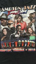 Hampton Virginia Jazz Festival 2019 Tour T-shirt – Unisex XL, Zwart, Maat 56/58 (XL), Ophalen of Verzenden, Bandshirt