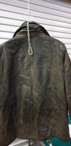 Herenjas van bruin leer,  merk Douglas met drukknopen en rit, Kleding | Heren, Overige Herenkleding, Ophalen of Verzenden, 'T Olde Gre-j