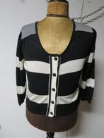 Dames vest  - trui Fransa maat L (Z.G.A.N.), Fransa, Zwart, Maat 42/44 (L), Ophalen of Verzenden