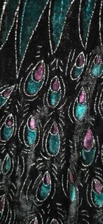 Vintage zijde sjaal, Kleding | Dames, Ophalen of Verzenden, Gedragen, Maat 46/48 (XL) of groter, Pashmina