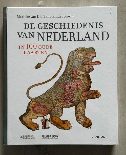 De geschiedenis van Nederland in 100 oude kaarten, Boeken, Geschiedenis | Vaderland, Nieuw, 20e eeuw of later, Ophalen of Verzenden