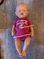 Vintage BabyBorn babypop Zapf Creation pop 43cm met kleding, Kinderen en Baby's, Speelgoed | Poppen, Ophalen of Verzenden, Gebruikt