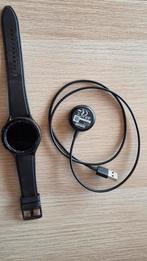 Samsung Galaxy Watch 4 Classic 46mm + Oplader, Sieraden, Tassen en Uiterlijk, Smartwatches, Conditie, Gebruikt, Zwart, Ophalen of Verzenden