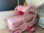 Prachtig Prinsessen Koetsbed – Royal Princess, Kinderen en Baby's, Kinderkamer | Bedden, 70 tot 85 cm, Ophalen of Verzenden, Zo goed als nieuw