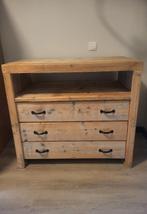 Steigerhout ladekast, Huis en Inrichting, Kasten | Ladekasten, Ophalen, 50 tot 100 cm, 3 of 4 laden, Minder dan 100 cm