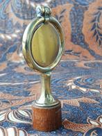 Zeldzaam antiek staand kleppermannetje uit Engeland 11,3 cm., Antiek en Kunst, Antiek | Koper en Brons, Ophalen of Verzenden, Koper