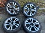 Mercedes C klasse velgen met winterbanden 18 inch, Ophalen, 18 inch, Gebruikt, Banden en Velgen