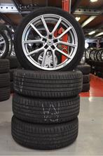 19" Volkswagen Tiguan Velgen 5x112 57.1 + Zomerbanden, Gebruikt, Banden en Velgen, Niet ingevuld, Ophalen of Verzenden