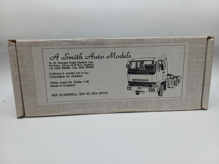 Alan Smith Scammel s26 sc artic 6x4 kit, Hobby en Vrije tijd, Modelauto's | 1:50, Zo goed als nieuw, Bus of Vrachtwagen, Ophalen of Verzenden