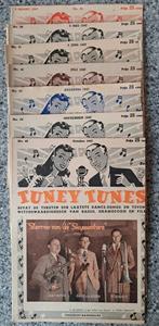 7 oude Tuney Tunes tijdschriften 1947 nr 39-45 April-oct., Ophalen of Verzenden, 1940 tot 1960, Buitenland, Tijdschrift