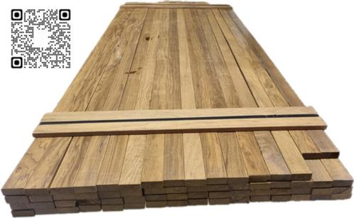 64 Hardhouten latten 2.5x6.0 cm - nr: hp118, Tuin en Terras, Palen, Balken en Planken, Nieuw, Planken, Hardhout, Ophalen