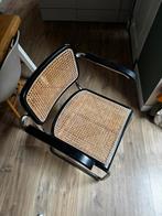 Rotan stoel “cesca”, Huis en Inrichting, Stoelen, Ophalen of Verzenden, Zo goed als nieuw, Zwart, Eén