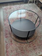 Salontafel Glas Ikea VITTSJÖ, Ophalen, 50 tot 100 cm, Rond, 50 tot 100 cm