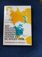 Het Militair-Strategisch Denken in VS en USSR,(adv.321, Ophalen of Verzenden, Zo goed als nieuw, 1945 tot heden, G.C. Berkhof en P.M.E. Vo