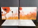 Foto canvas klaproos 60x80, Ophalen of Verzenden