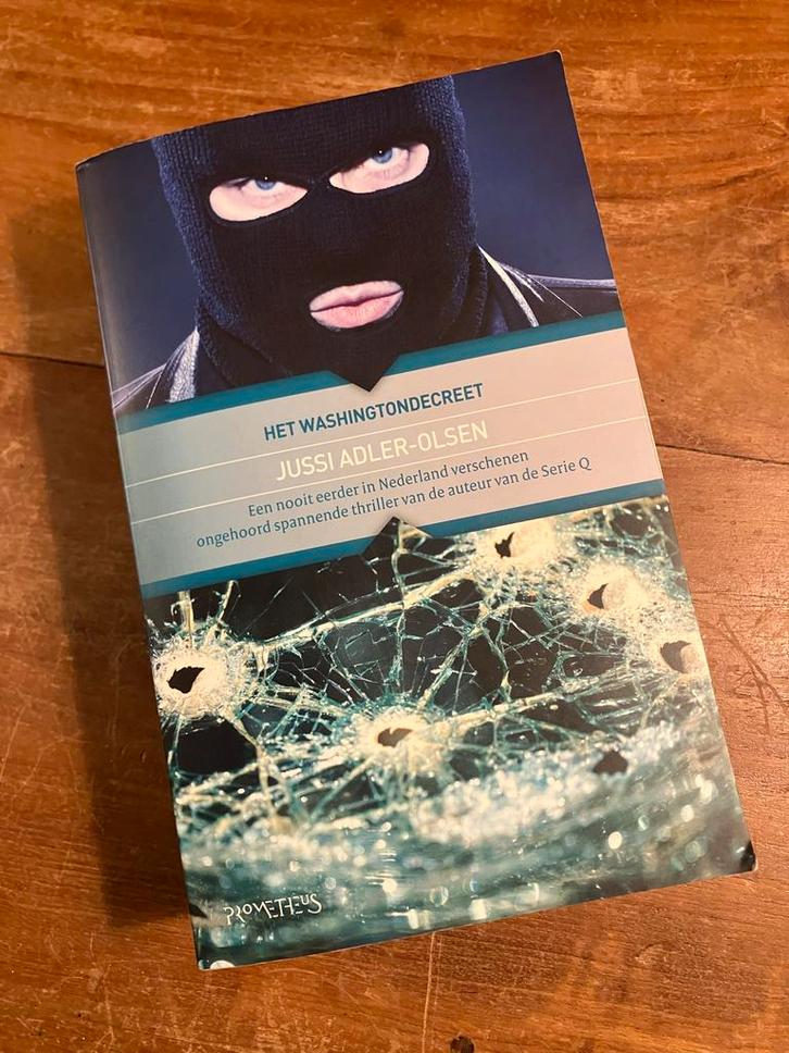 Jussi Adler-Olsen - Het Washington decreet, Boeken, Thrillers, Zo goed als nieuw, Ophalen of Verzenden