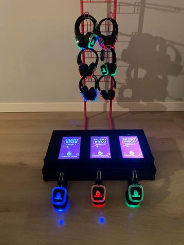 Silent Disco compleet verzorgd beschikbaar voor biedingen