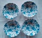 Broadhurst England set schaaltjes blauwe bloemen, Antiek en Kunst, Ophalen of Verzenden
